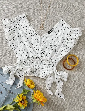 Top SHEIN, alb