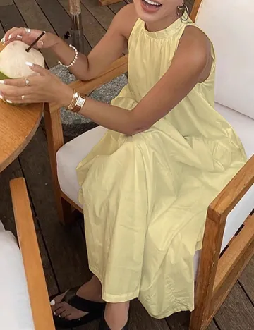Rochie lunga SHEIN, galben