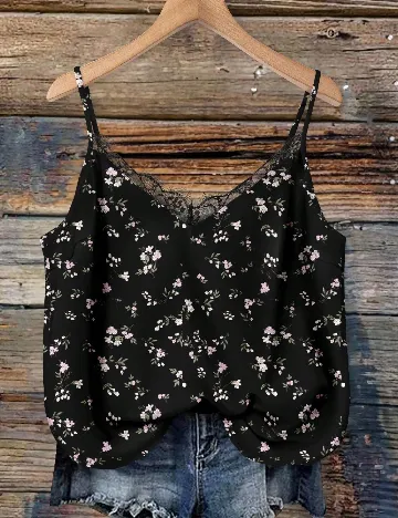 Maiou SHEIN CURVE, negru