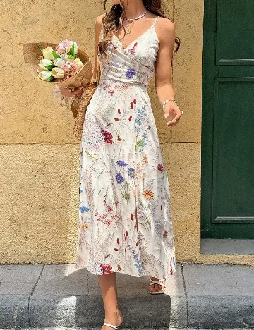 Rochie medie SHEIN, floral print