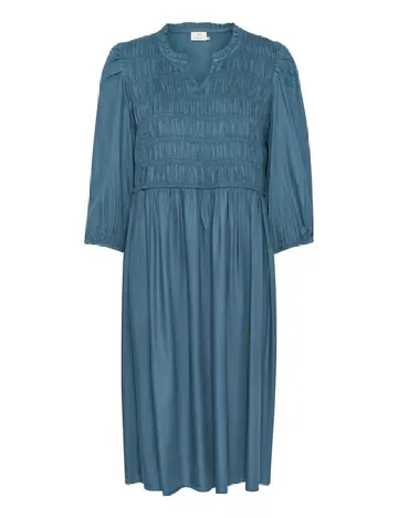 Rochie medie Kaffe, albastru