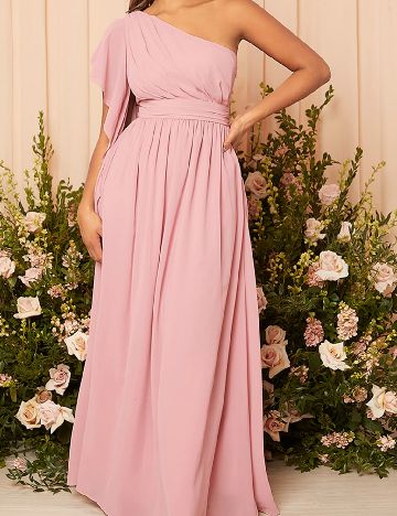 Rochie lunga SHEIN, roz