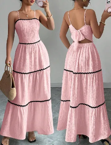 Rochie lunga SHEIN, roz