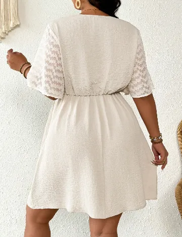 Rochie scurta SHEIN CURVE, bej