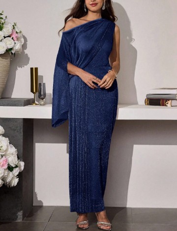 Rochie lunga SHEIN, albastru