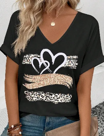 Tricou SHEIN, negru