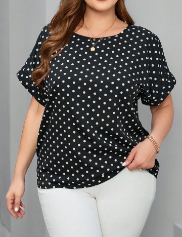 Tricou SHEIN CURVE, negru