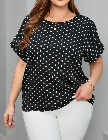 Tricou SHEIN CURVE, negru