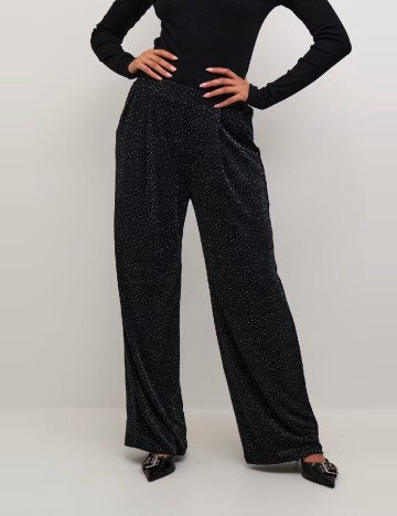 Pantaloni Kaffe, negru