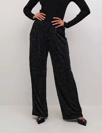 Pantaloni Kaffe, negru