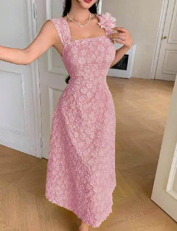 Rochie lunga SHEIN, roz