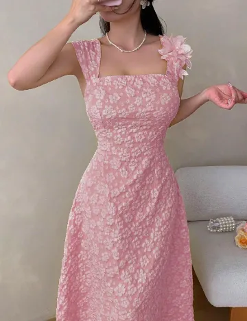 Rochie lunga SHEIN, roz