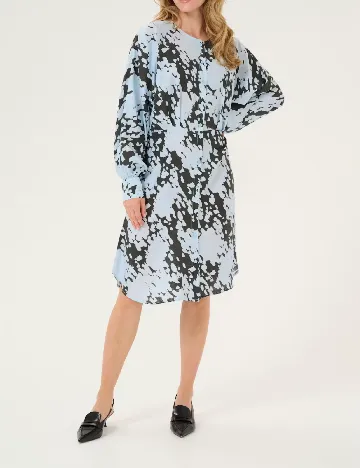Rochie scurta Kaffe, albastru