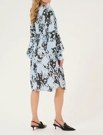 Rochie scurta Kaffe, albastru