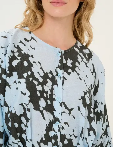 Rochie scurta Kaffe, albastru