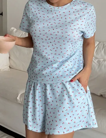 Pijama Livesso, albastru