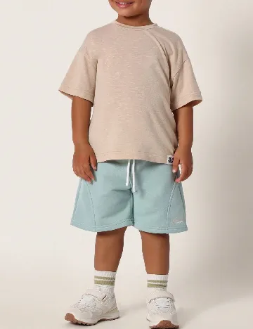 Tricou SUMWON, crem