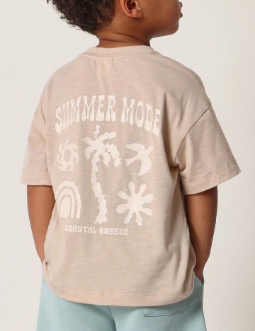 Tricou SUMWON, crem