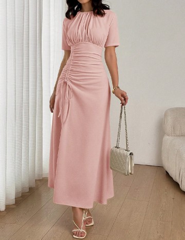 Rochie lunga SHEIN, roz