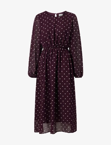 Rochie medie Kaffe, mov