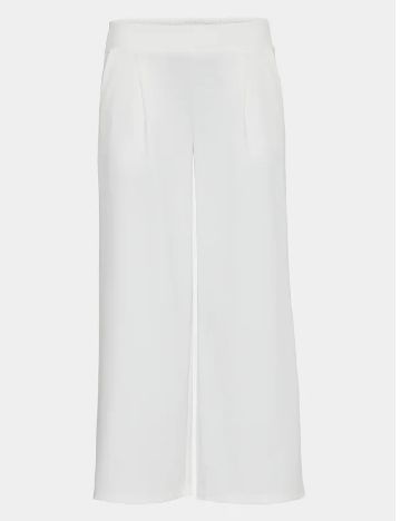 Pantaloni Ichi, alb