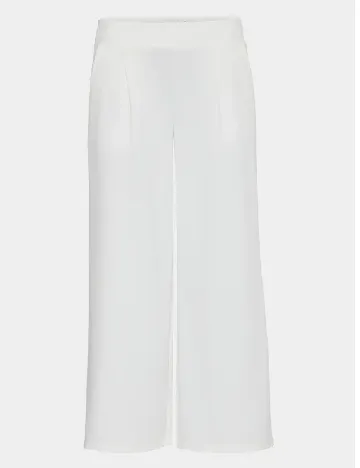 Pantaloni Ichi, alb