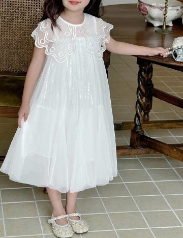 Rochie Shein Kids, alb