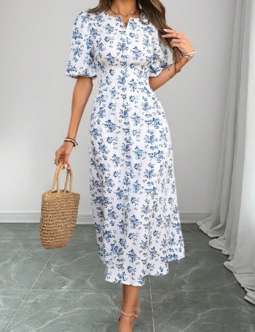 Rochie lunga Emery Rose, alb