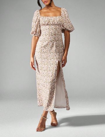Rochie lunga Missguided, floral print