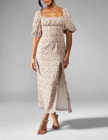 Rochie lunga Missguided, floral print