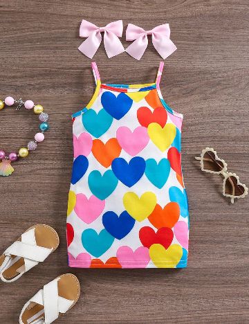 Rochie Shein Kids, mix culori