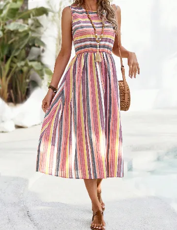Rochie medie Emery Rose, mix culori