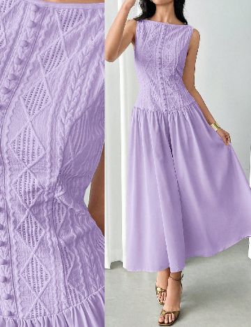 Rochie lunga SHEIN, mov