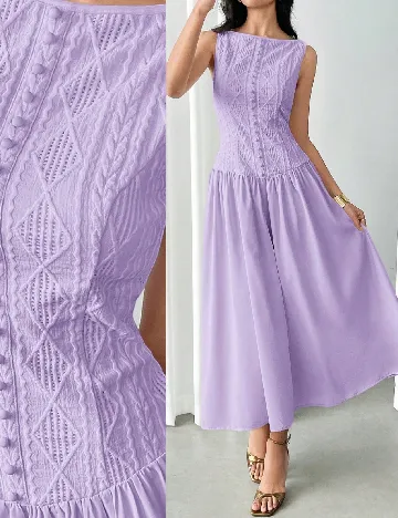 Rochie lunga SHEIN, mov
