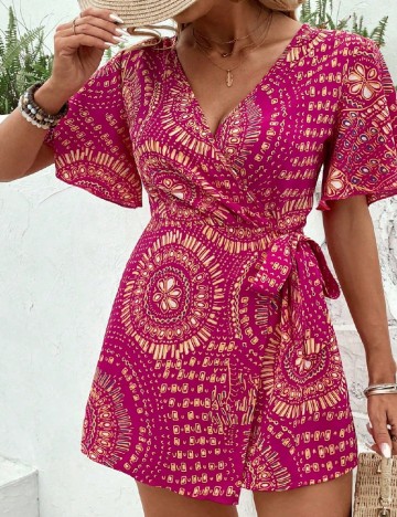 Salopeta SHEIN CURVE, roz