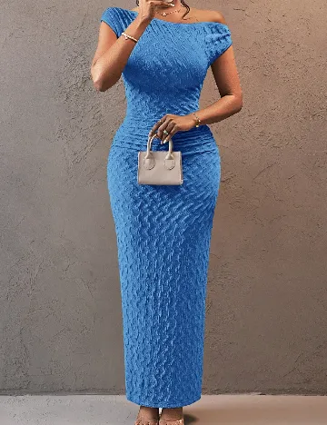 Rochie lunga SHEIN, albastru