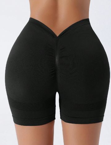 Pantaloni scurti SHEIN, negru