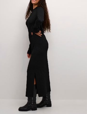 Rochie lunga Kaffe, negru