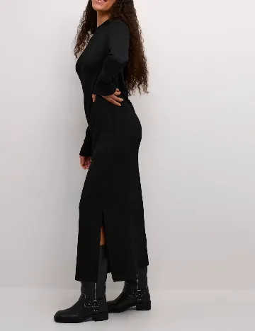 Rochie lunga Kaffe, negru
