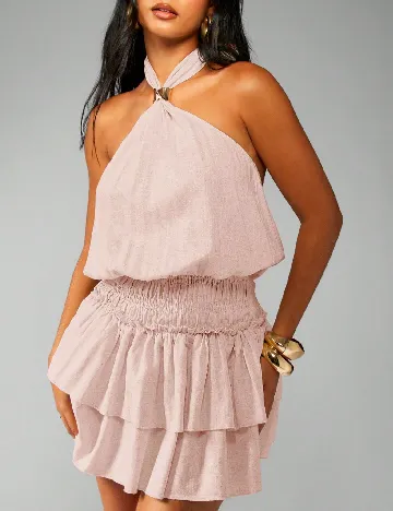 Rochie scurta SHEIN, roz