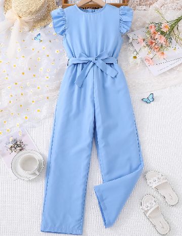 Salopeta Shein Kids, albastru