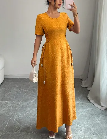 Rochie lunga SHEIN, portocaliu