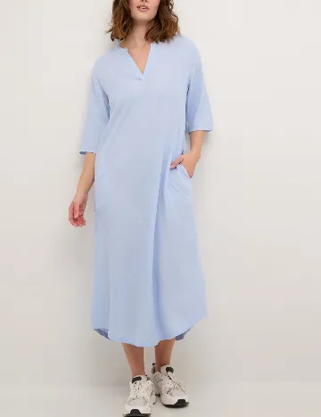 Rochie medie Kaffe, albastru