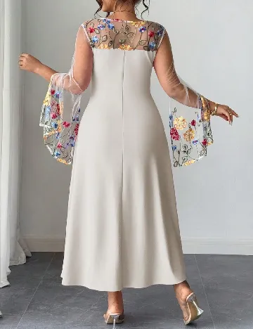 Rochie lunga SHEIN CURVE, bej