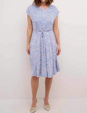 Rochie medie Kaffe, albastru