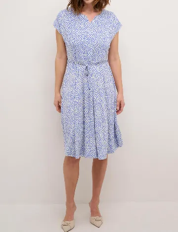Rochie medie Kaffe, albastru