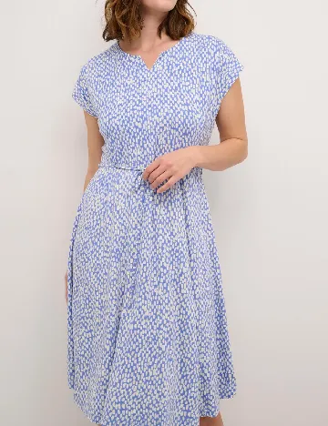 Rochie medie Kaffe, albastru