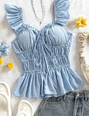 Bluza SHEIN, albastru