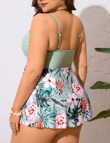 Costum de baie SHEIN CURVE, mix culori