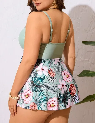 Costum de baie SHEIN CURVE, mix culori